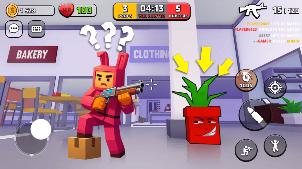 H.I.D.E. gameplay screenshot 1